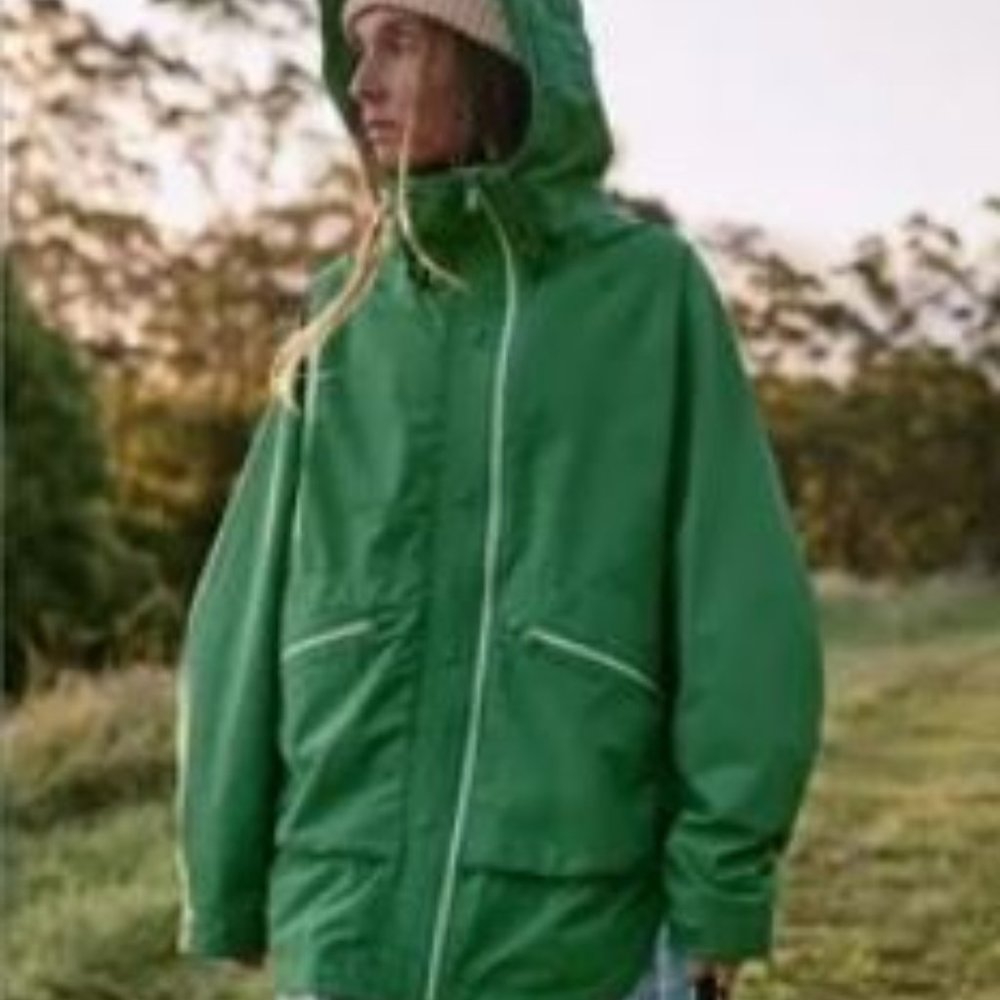 Free People Singin In The Rain Packable Jacket M